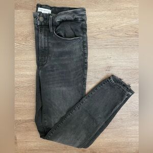 Good American Charcoal Denim Jeans